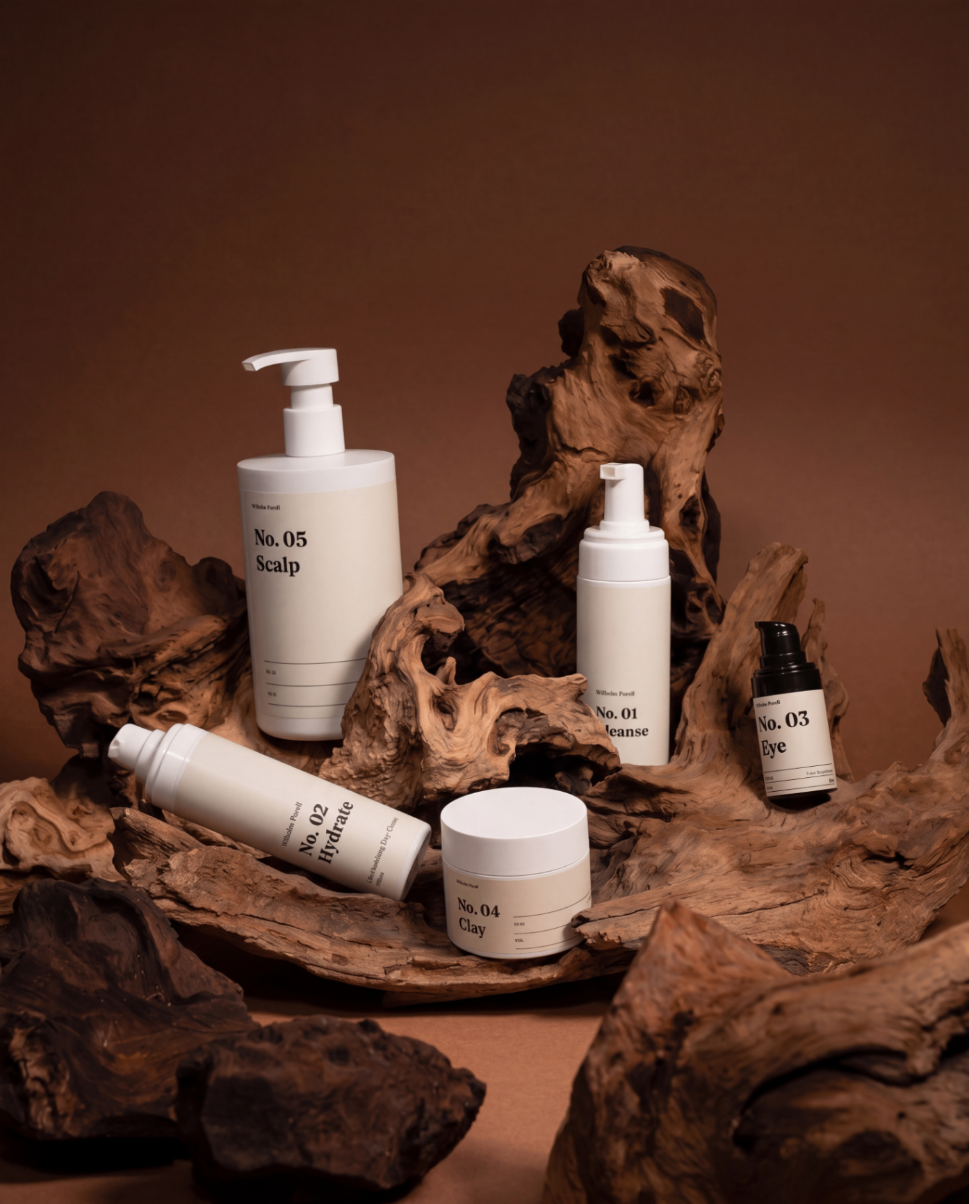 The BHLML Collection — Cleanse, Hydrate, Eye, Clay Mask and Scalp together